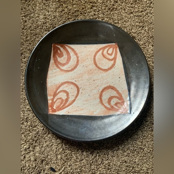 Studio Art Pottery Plate - Picture 1 of 3